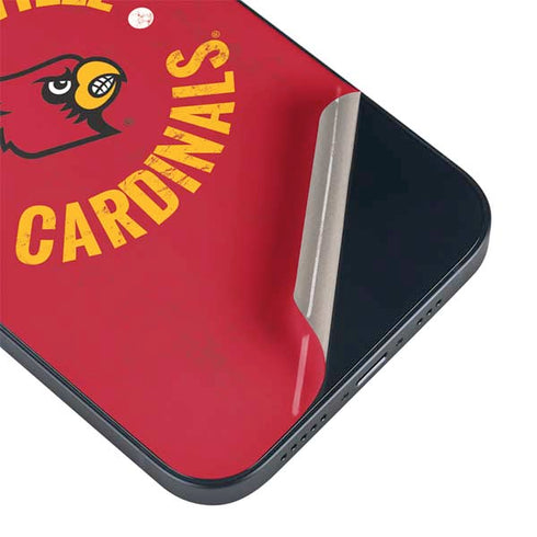 University of Louisville Cardinals Faded iPhone 14 Plus Skin